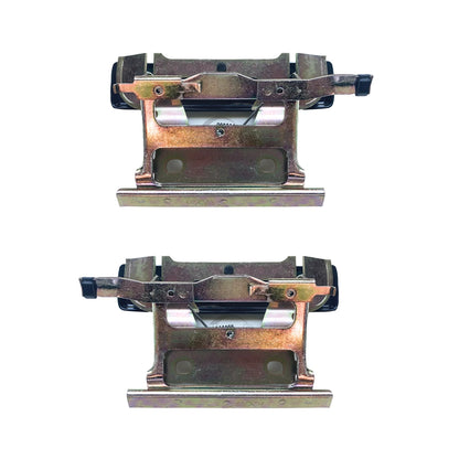 Set of 2 Outer Black Door Handle Assemblies for BMW E30 (1984-1991)