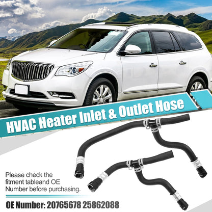 Heater Hose Assembly Set for Chevrolet Traverse / GMC Acadia