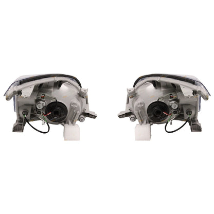 2 x Chrome Headlights for Toyota Prado GRJ120 KDJ120 KZJ120 (2003–2009)