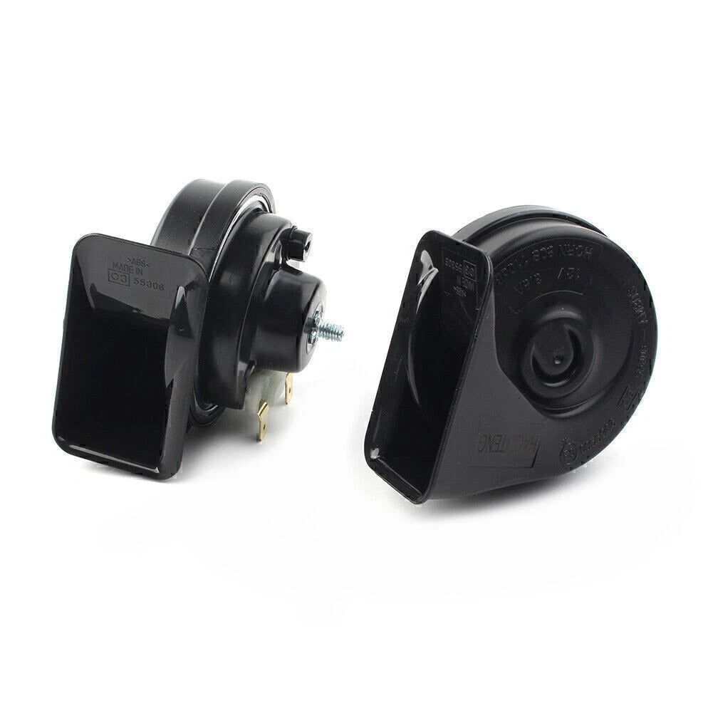 12V Snail Horn 125db Loud Dual Pitch for Honda, Ford, BMW, Universal