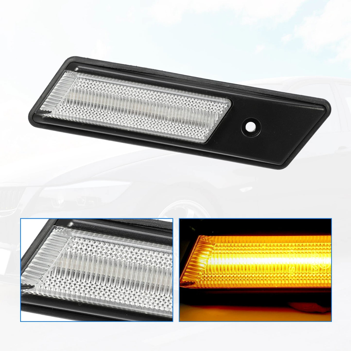Clear LED Side Marker Light for BMW X3/X5 (2011-2017) - 1 Pair