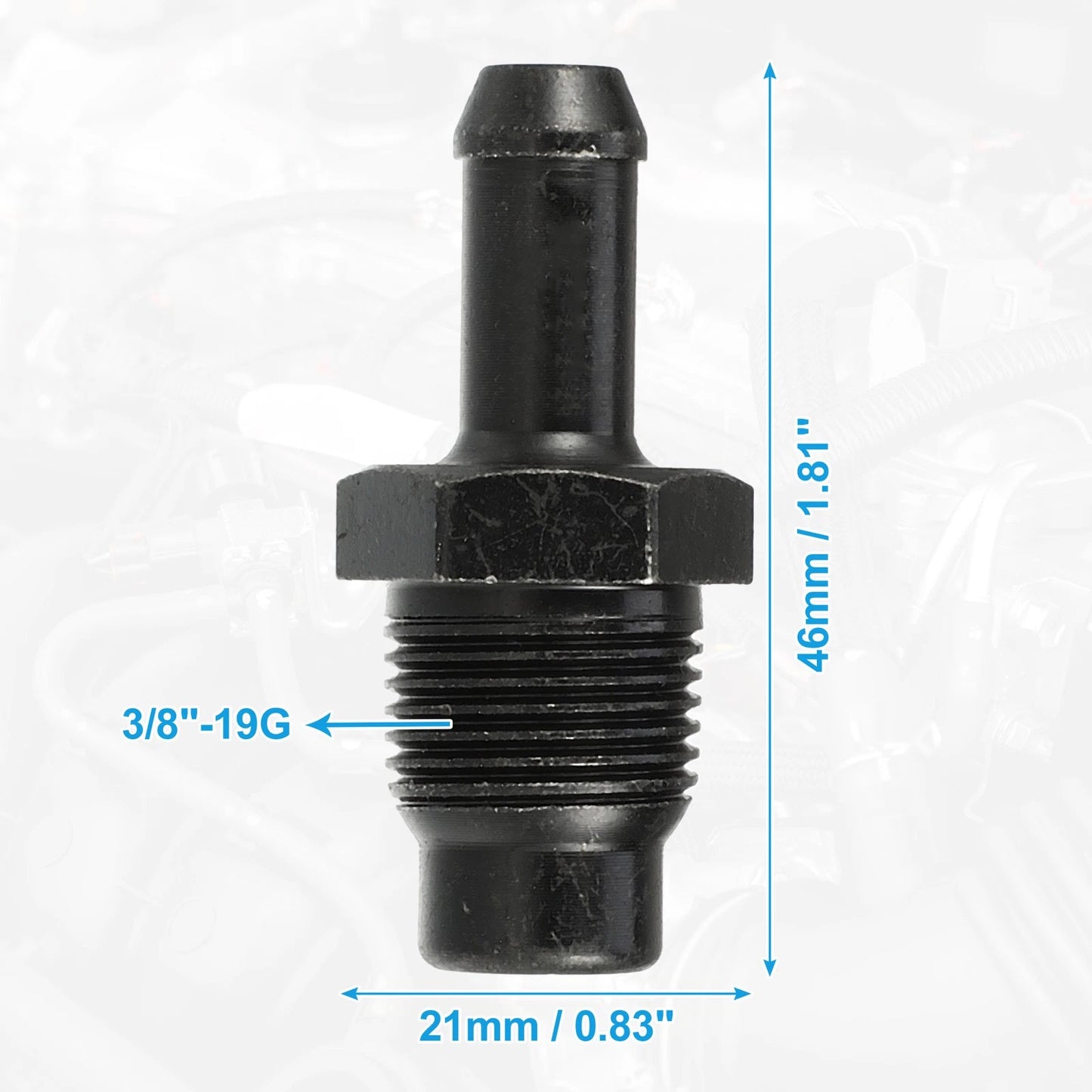 PCV Valve Fittings for Toyota Echo, Scion xA (2000-2005)