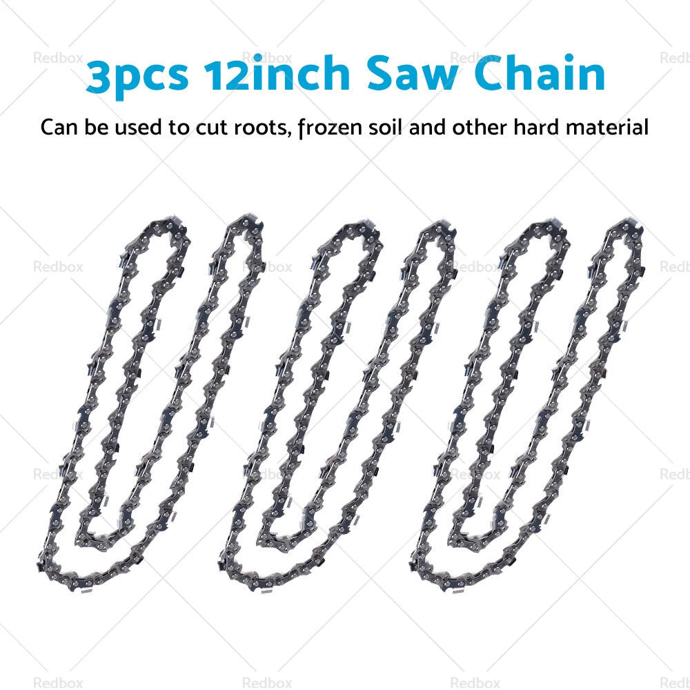 12” Chains for Makita Cordless 2x18V 36V Chainsaw DUC302