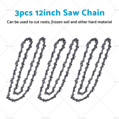 12” Chains for Makita Cordless 2x18V 36V Chainsaw DUC302