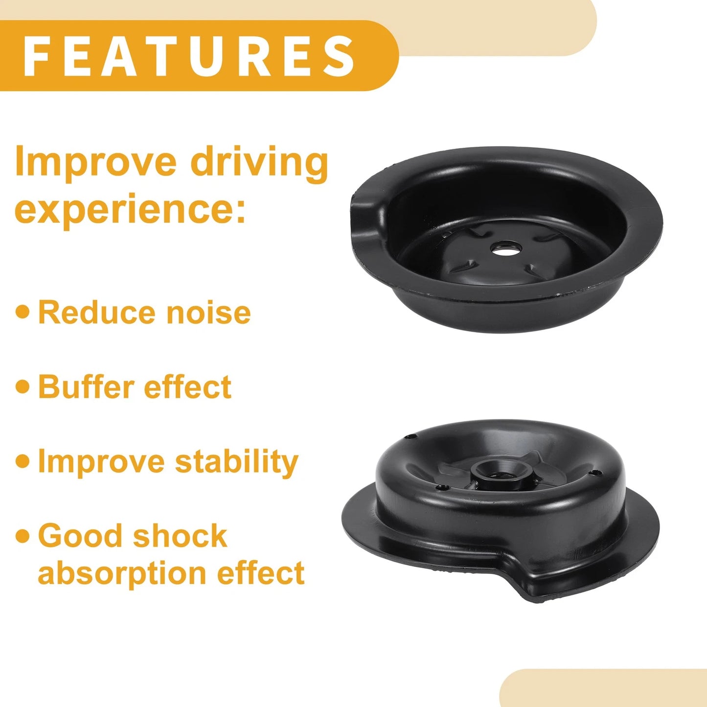 Coil Spring Insulators for BMW X1 2013-2015 - Metal 1 x Piece