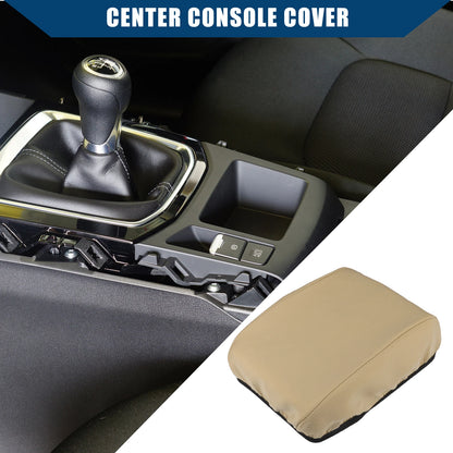 Center Console Armrest Cover for Honda CR-V 2017-2022 Neoprene Fabric Brown