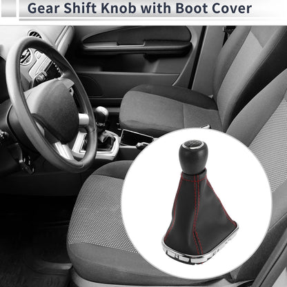 Gear Shifter Knob with Cover for Chevrolet Cruze Faux Leather (2010-2015)