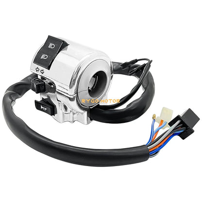 Left Turn Signal Horn Switch Headlight for Honda Shadow ACE 750 VT750C/CD (1998–2003)