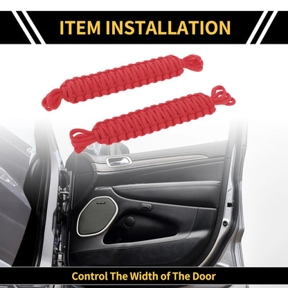 Door Limiting Straps for Jeep Wrangler TJ JK JKU (1997-2018)