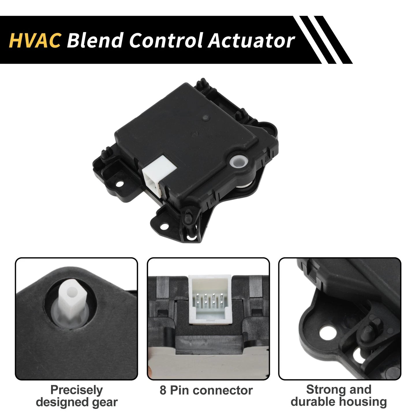 HVAC Heater Blend Door Actuator for Ford Explorer (1998-2002)