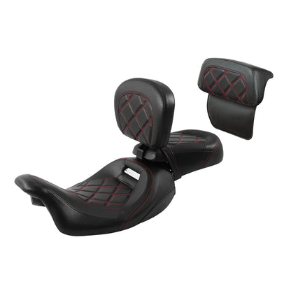 Driver & Passenger Seats Backrest for Harley Street Glide (2014-2023)
