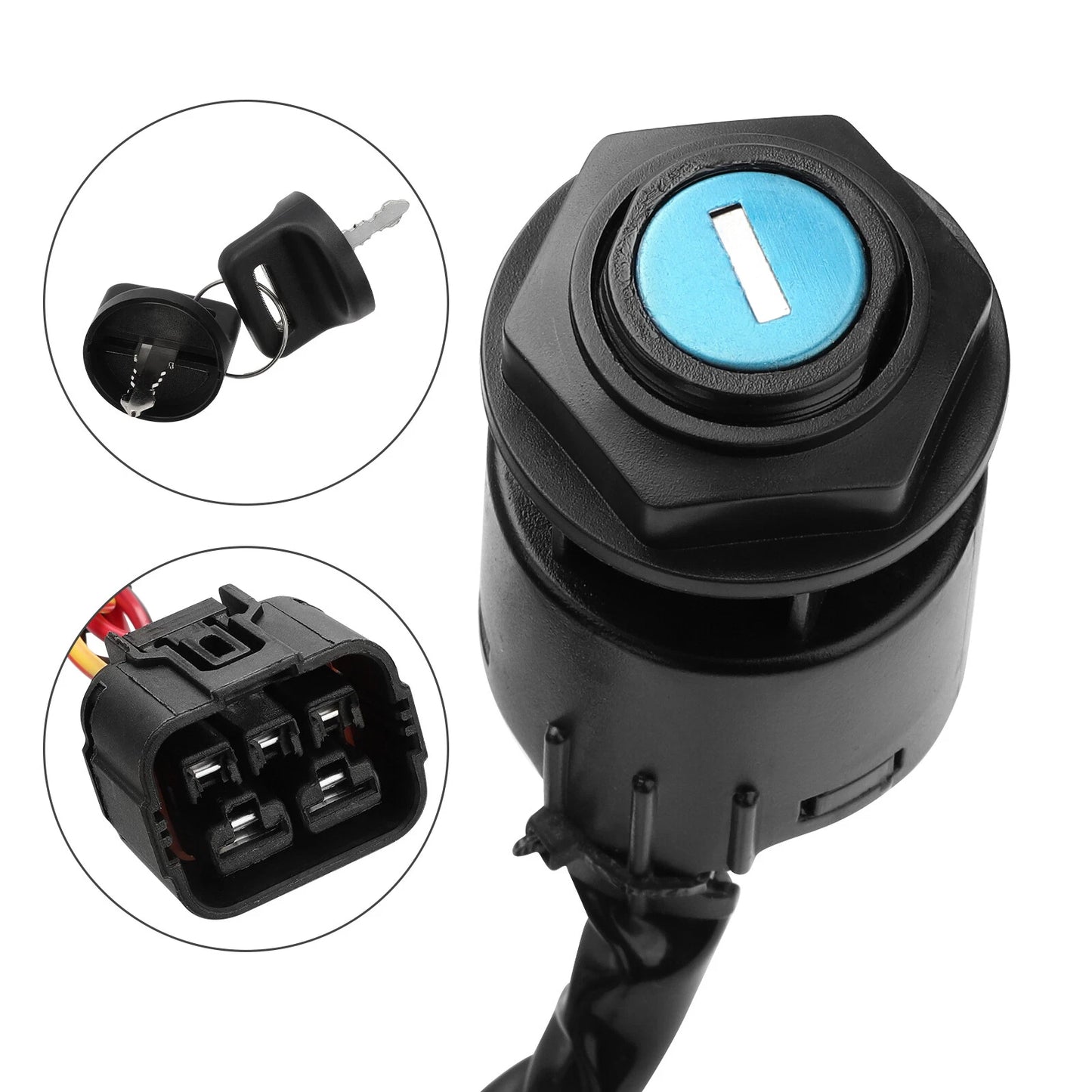 Ignition Switch 2 Keys for Honda SXS500 SXS520 Pioneer 500 520