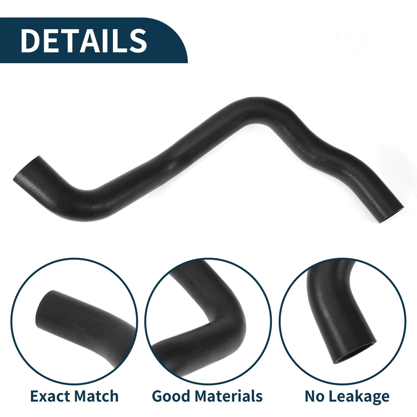 Radiator Hose Water Tank Drain Pipe for Ford Taurus (2010-2019) - 1 x Rubber