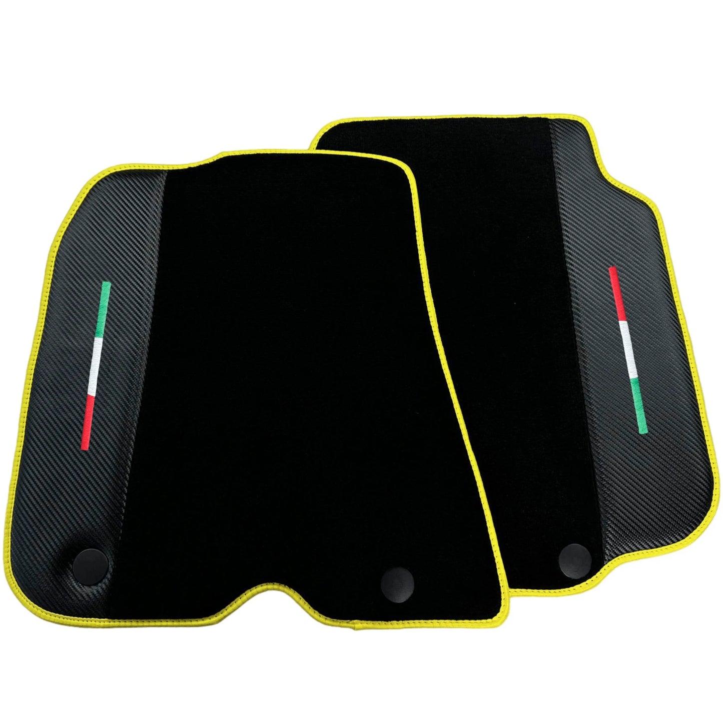 Black Car Mats for Ferrari 812 Superfast (2017-2023) - AutoWin Brand