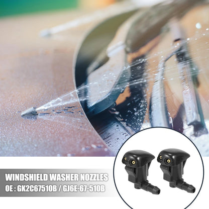 4pcs Front Windshield Washer Nozzles for Toyota Yaris XP10 (1999–2005)