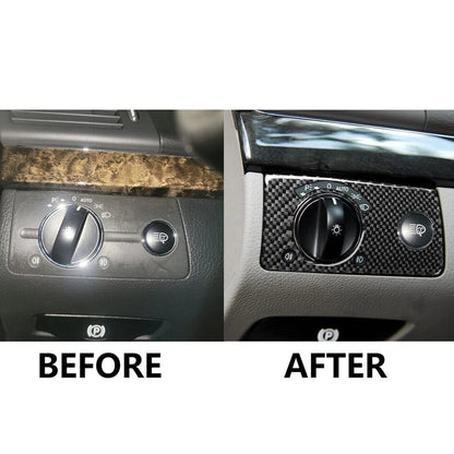Headlight Switch Knob Cover Trim for Mercedes E-Class W211 (2003-2009)