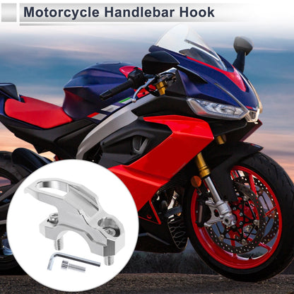 Square Aluminum Alloy Hanging Hook 49mm Length for Motorcycle
