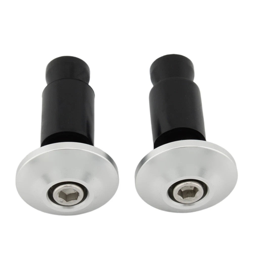 22MM Motor Dirt Bike Handlebar End Grips Caps Plugs Slider