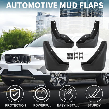 Mud Flaps for Volvo XC40 (2018-2024) - No-Drill Splash Guards