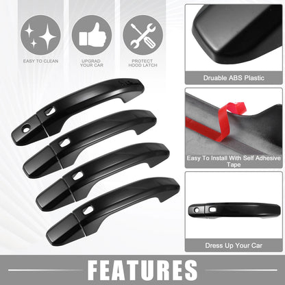 Door Handle Cover with 4 Smartkey Cutout for Chevrolet