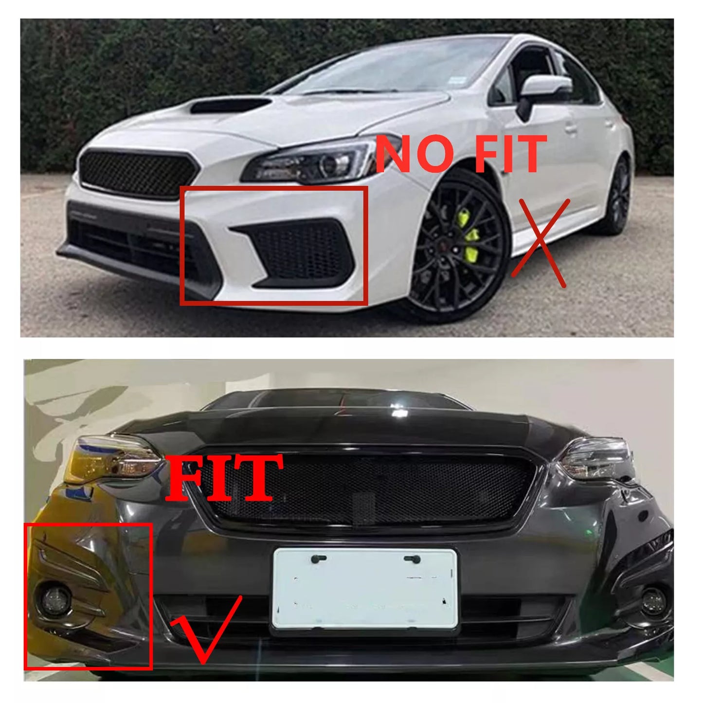 Honeycomb Front Bumper Grille for Subaru Impreza (2017-2019)
