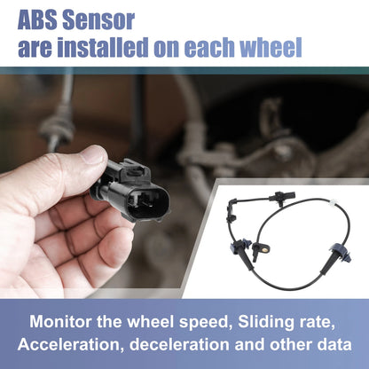 4 Pcs ABS Sensor Set for Honda Civic (2012-2015)