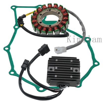 Stator Coil, Regulator Rectifier, Gasket for Honda NV400, VT600C, Shadow (1996-2000)