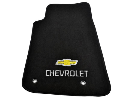 Chevrolet Camaro Floor Mats 2010-2015 Tailored Carpets with Emblem