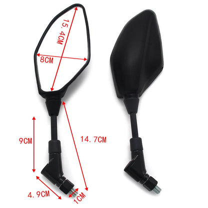 Rear View Mirror for Yamaha FZ10 MT10 MT03 MT07 FZ07 XJ6 FJ09 MT09 FZ09 (2016-2023)