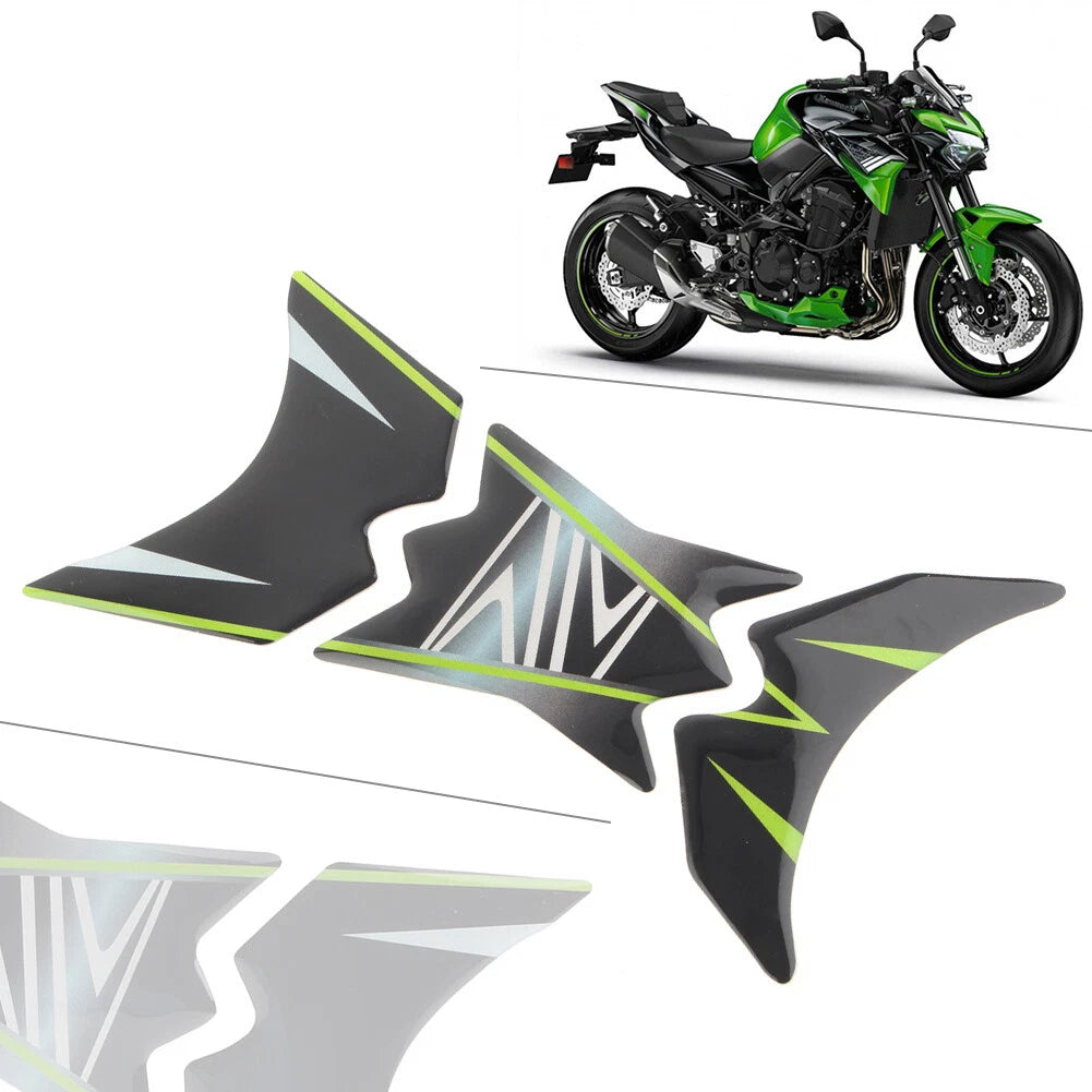 3D Tank Pad Protector Decal Sticker for Kawasaki Z900 (2017-2023)