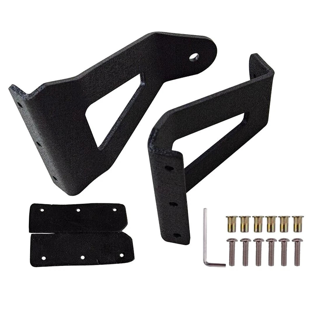 52" Curved LED Light Bar Brackets for Nissan Titan (2004-2014)