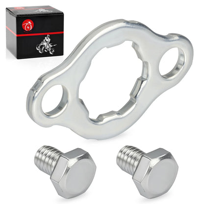 Engine Front Sprocket Retainer Plate w/ Bolt for Honda CT70/C70/C70K/C70M/CL70