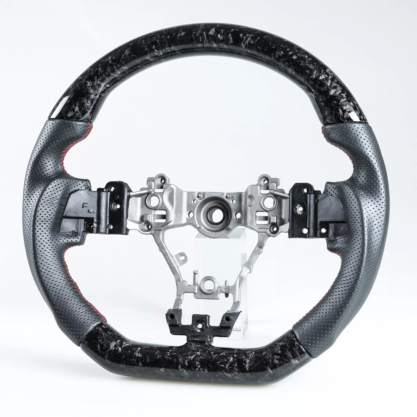 Forged Carbon Fiber Flat Bottom Steering Wheel for Subaru WRX STI (2015-2021)