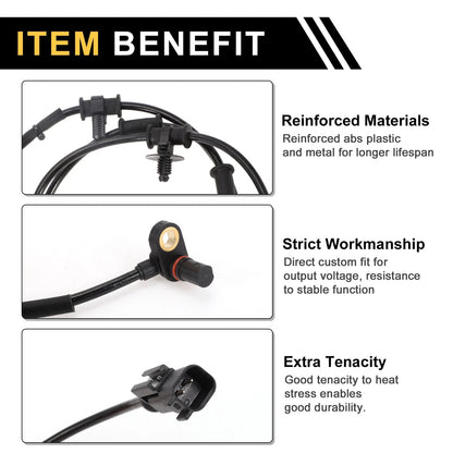 1 x ABS Wheel Speed Sensor for Dodge Ram 2500 Front Left/Right