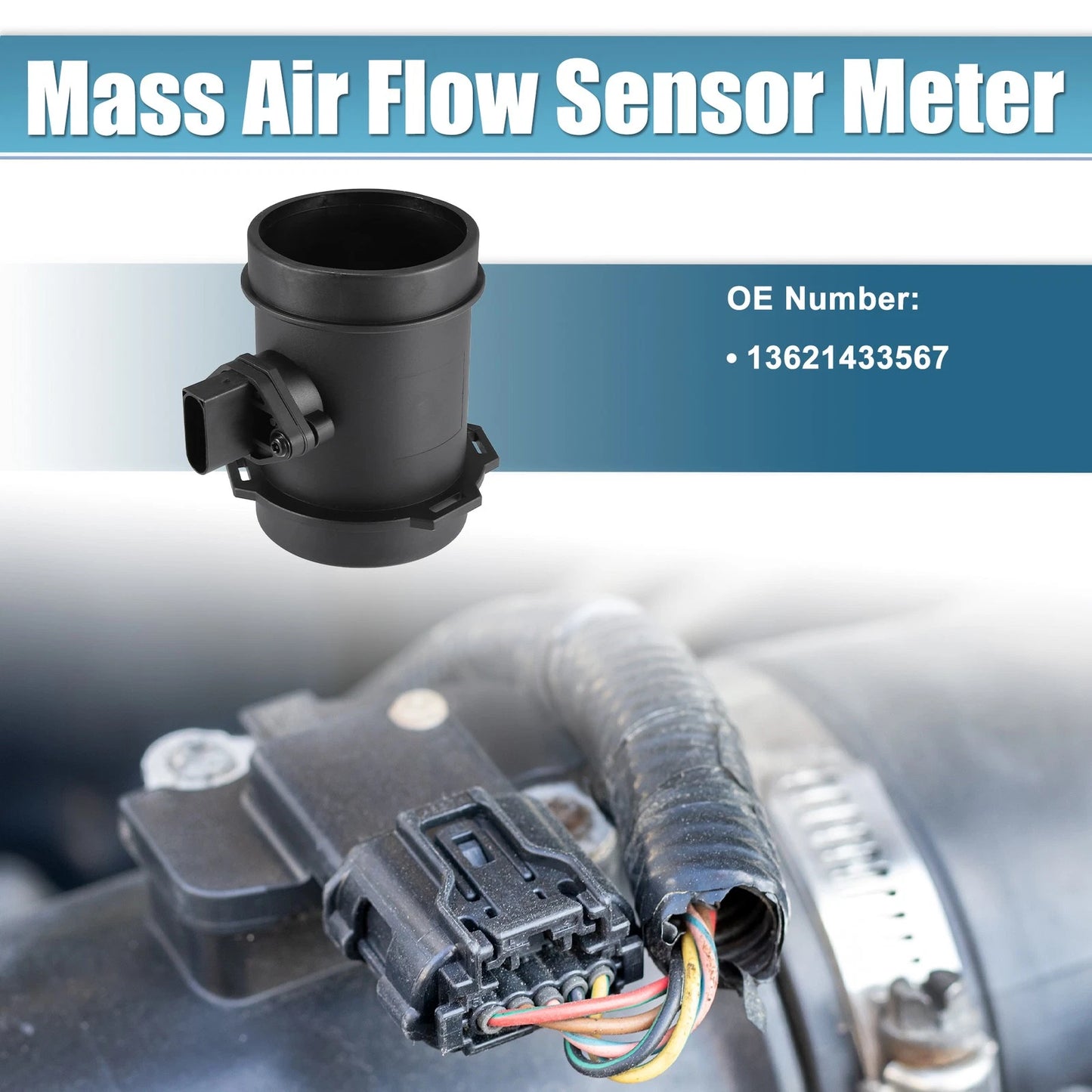 Mass Air Flow Sensor for BMW 540i Base (1999-2003)