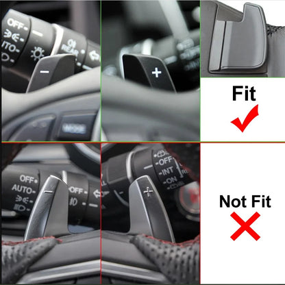 Steering Wheel Shifter Paddle Extensions for Honda Acura MDX ILX TLX TSX RDX (2014-2023)