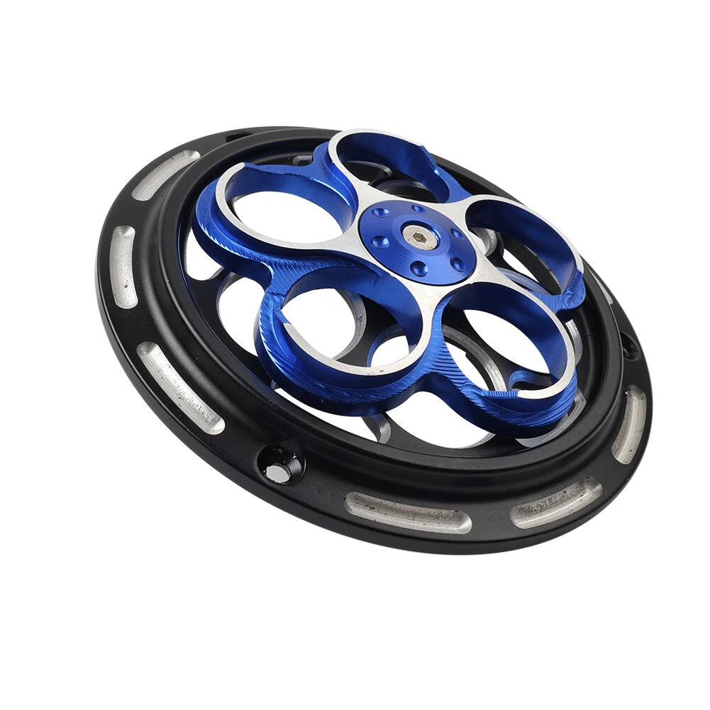 Blue Engine Cooling Fan Cover for Vespa Sprint Primavera 150 (2013-2023)