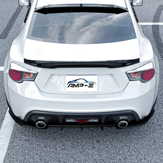 1x Gloss Black Rear Diffuser Lip for Subaru BRZ/Scion FR-S (2013-2020)
