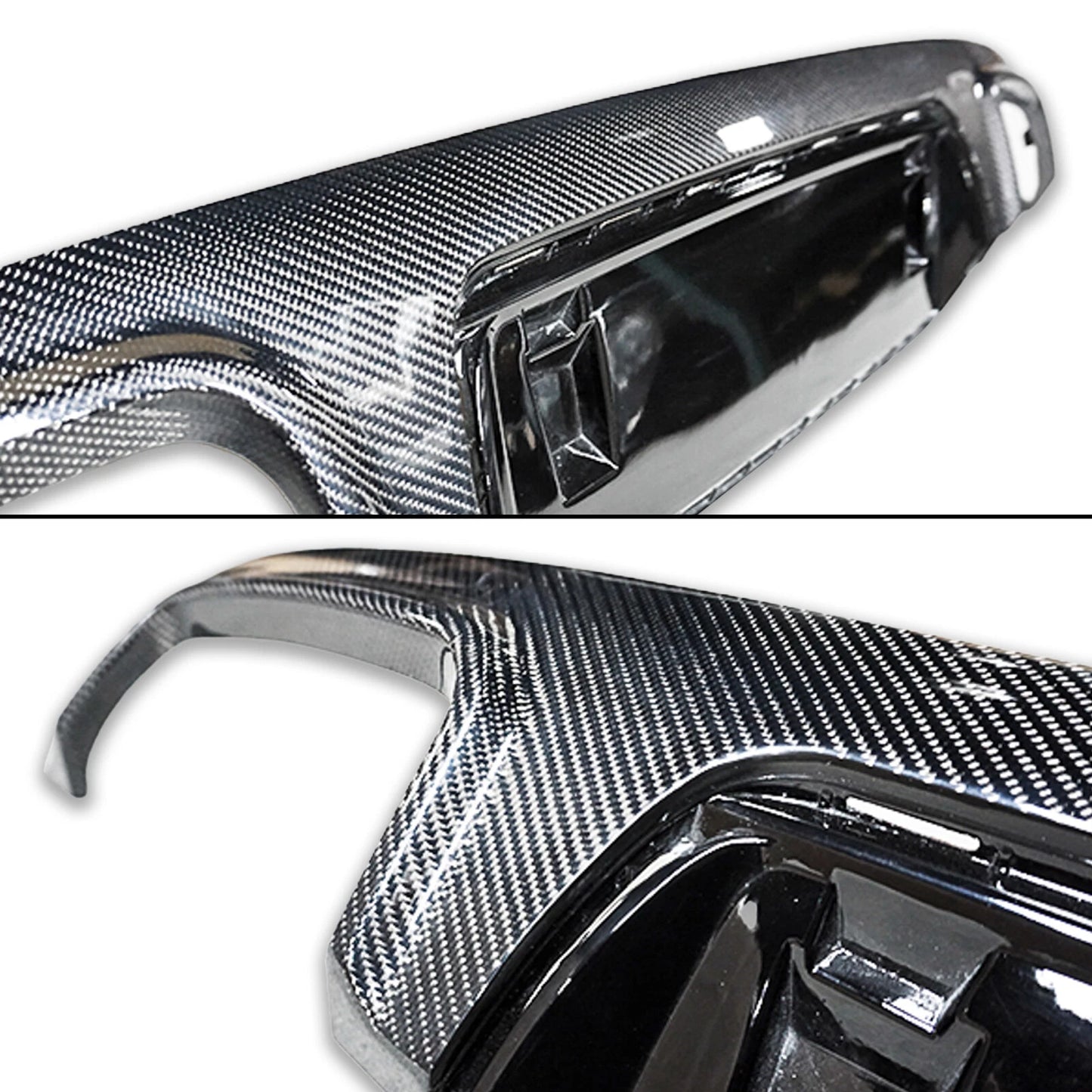 Rear Bumper Diffuser for Mercedes Benz W221 S63 AMG (2011-2012)