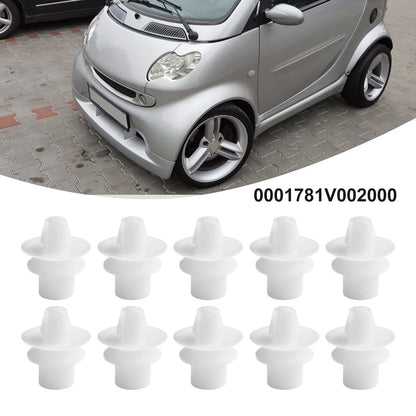 Rear Bumper Clip / 10 x / for Smart Fortwo