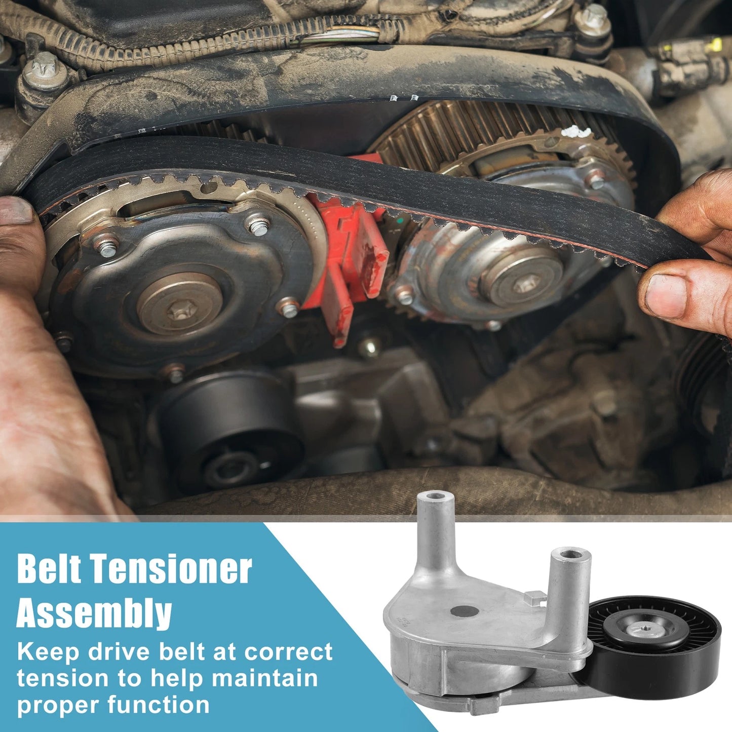Belt Tensioner Pulley Assembly for Kia Optima (2001-2006)