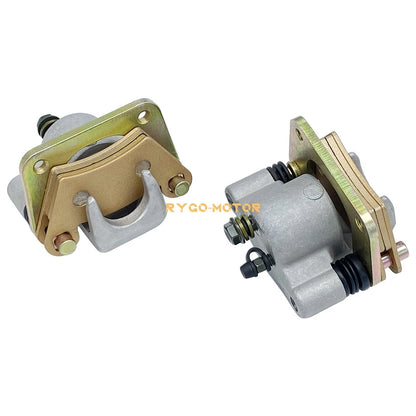 Rear Left Right Brake Calipers & Pads for Polaris Ranger (2010–2013)