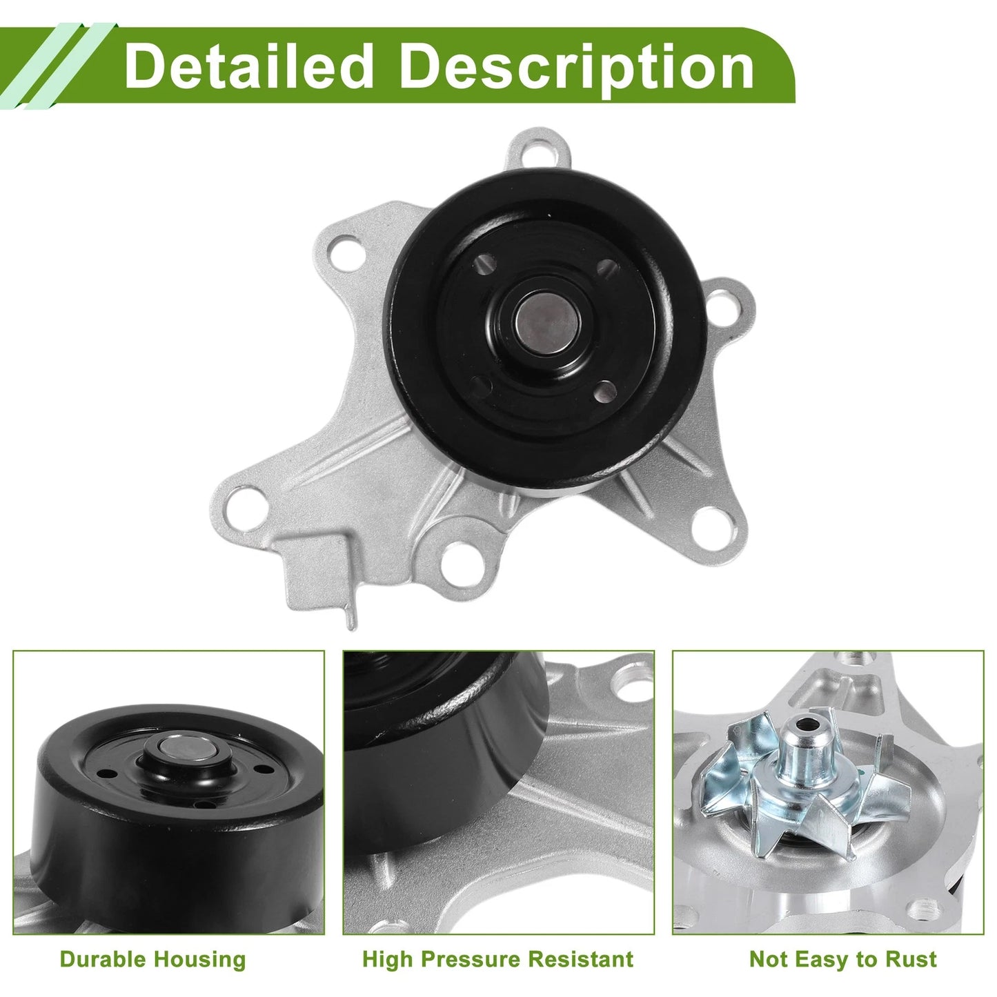 Water Pump for Toyota Auris (2007-2018)