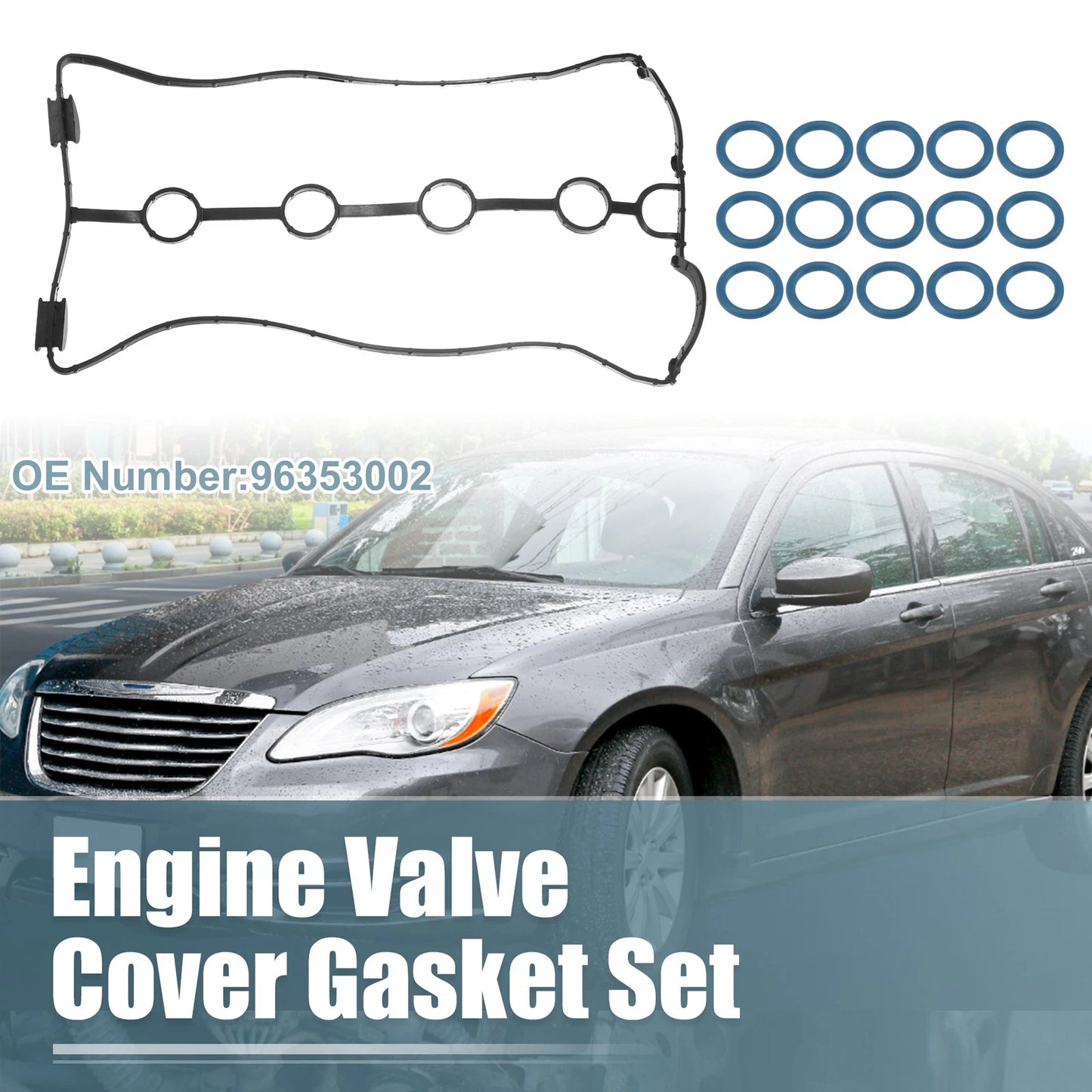 1 Set Valve Cover Gasket Replacement for Chevrolet Aveo (2004-2008)