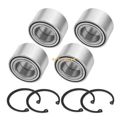 Wheel Bearing 4 x Front & Rear W/Circlip for Arctic Cat 500 650 700 1000