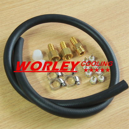 8 Row Transmission Oil Cooler for Manual to Automatic Converter (New)