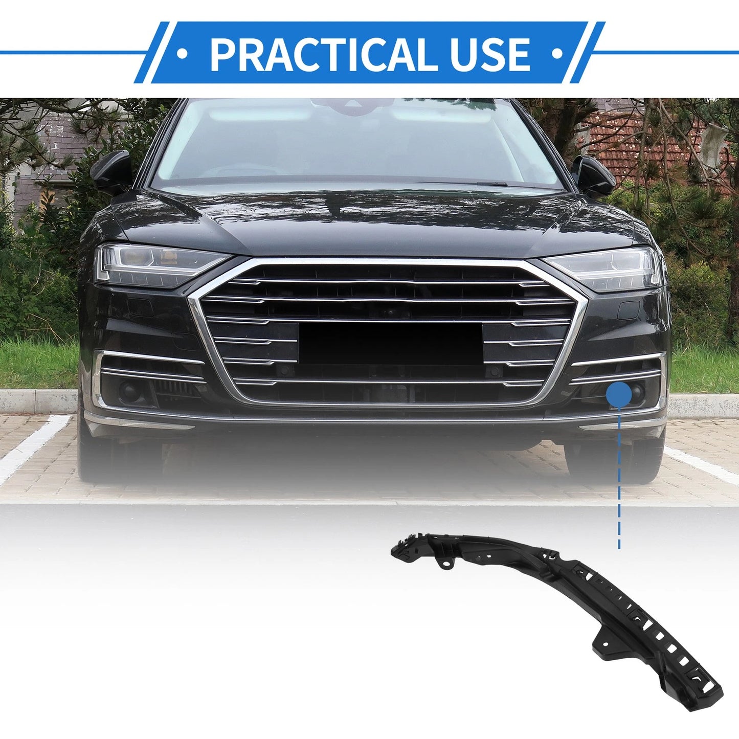 Front Left Bumper Retainer Bracket for Honda City (2009-2014)