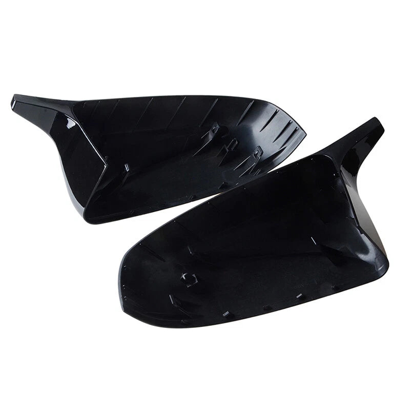 M Style Gloss Black Side Wing Mirror Cover Caps for BMW X5 X6 E70 E71 (2007-2013)