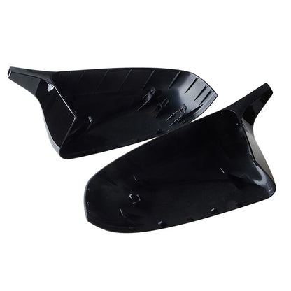 M Style Gloss Black Side Wing Mirror Cover Caps for BMW X5 X6 E70 E71 (2007-2013)
