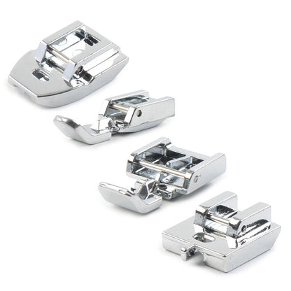 4 Pcs Invisible Concealed Narrow Zipper Foot for Singer Low Shank Sewing Machine